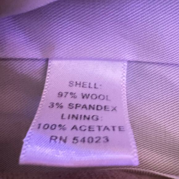 Banana Republic SZ 10 Camel 97% Wool Blazer GORGEOUS - Picture 4 of 5